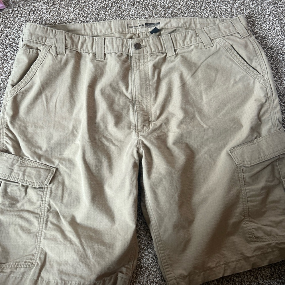 Carhartt Men's Khaki Cargo Shorts sku87
